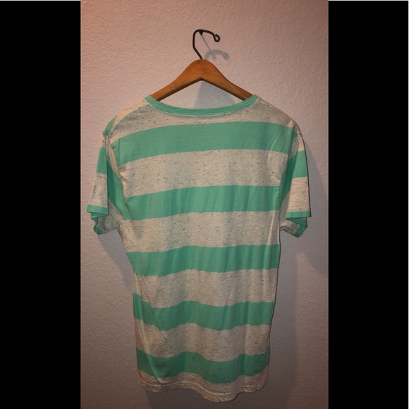 Mint and Grey Tee - Picture 2 of 2